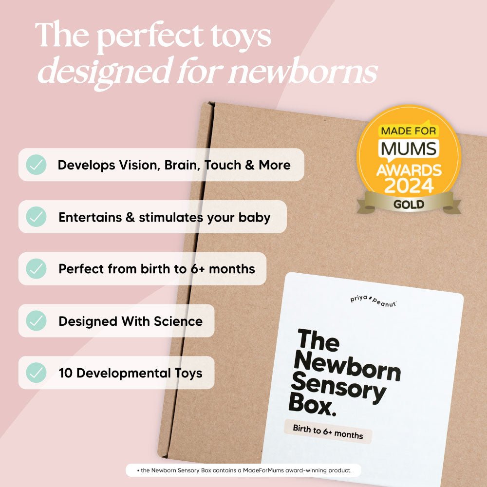 The Newborn Sensory Box (0-6+ Months) | Baby Sensory Toys | Mucky Wolf 