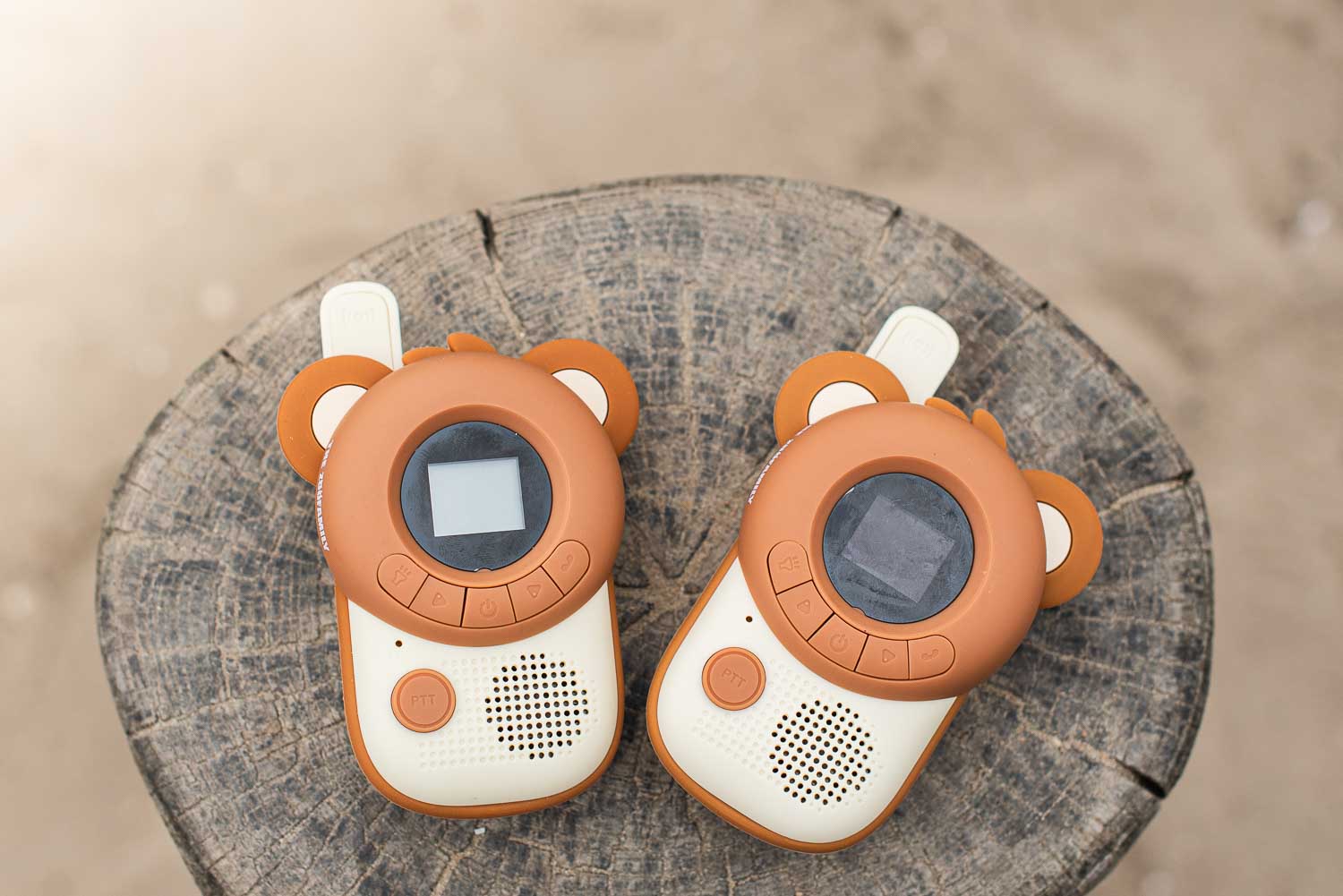 The zoo family Kids Walkie Talkie Set – Bear x Bear Edition