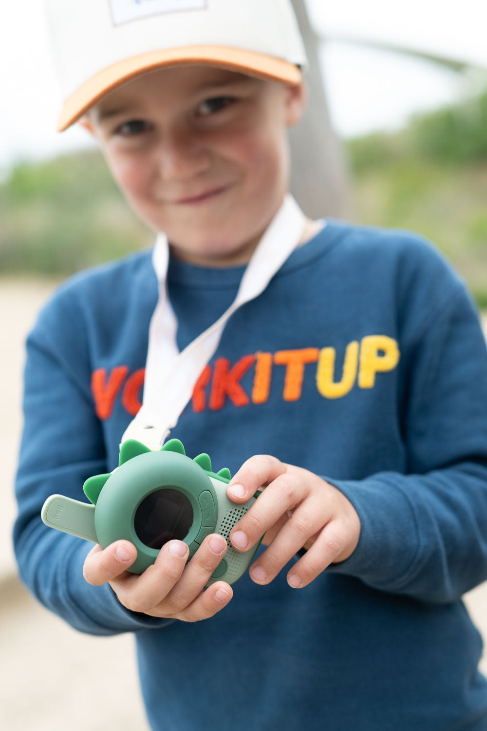 Zoo Walkie Talkie Dino Pink x Dino Green