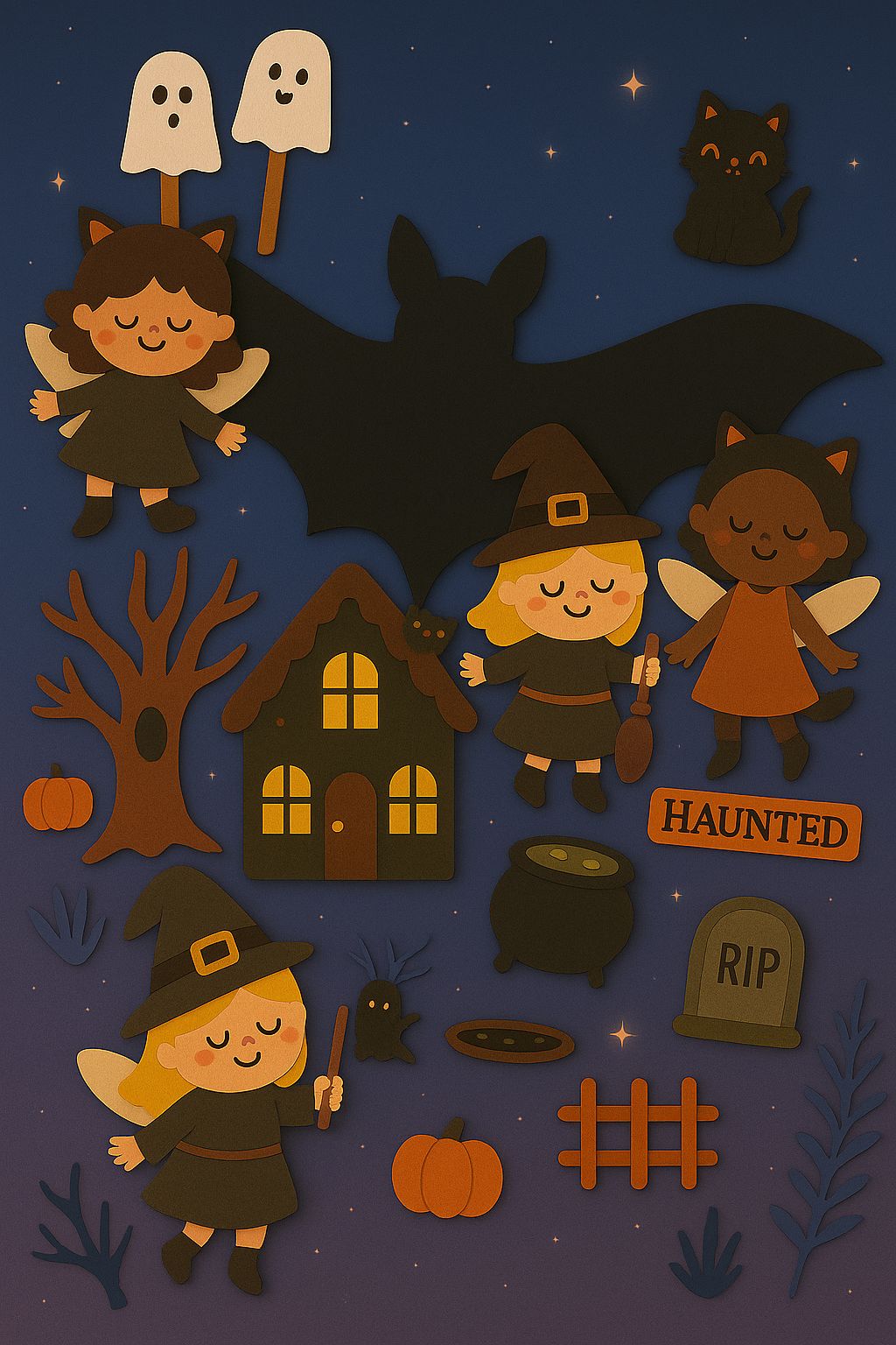 Halloween Fairy Garden Refill Kit | The Playmakers Co. | Mucky Wolf