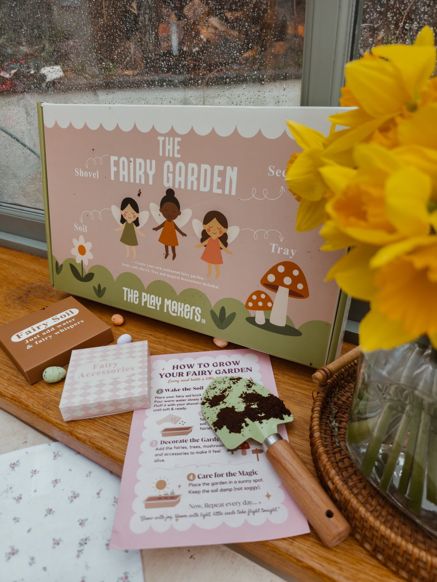 Fairy Garden Kit for Kids | Creative Nature Play Set | Mucky Wolf