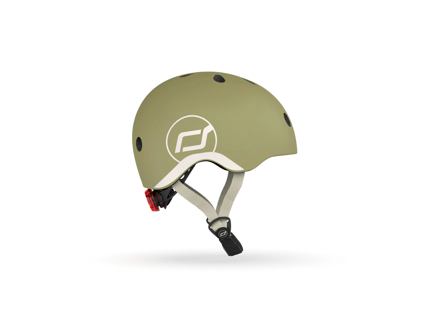 Scoot & Ride Helmet in Colour Olive