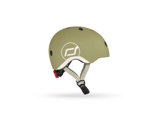 Scoot & Ride Helmet in Colour Olive