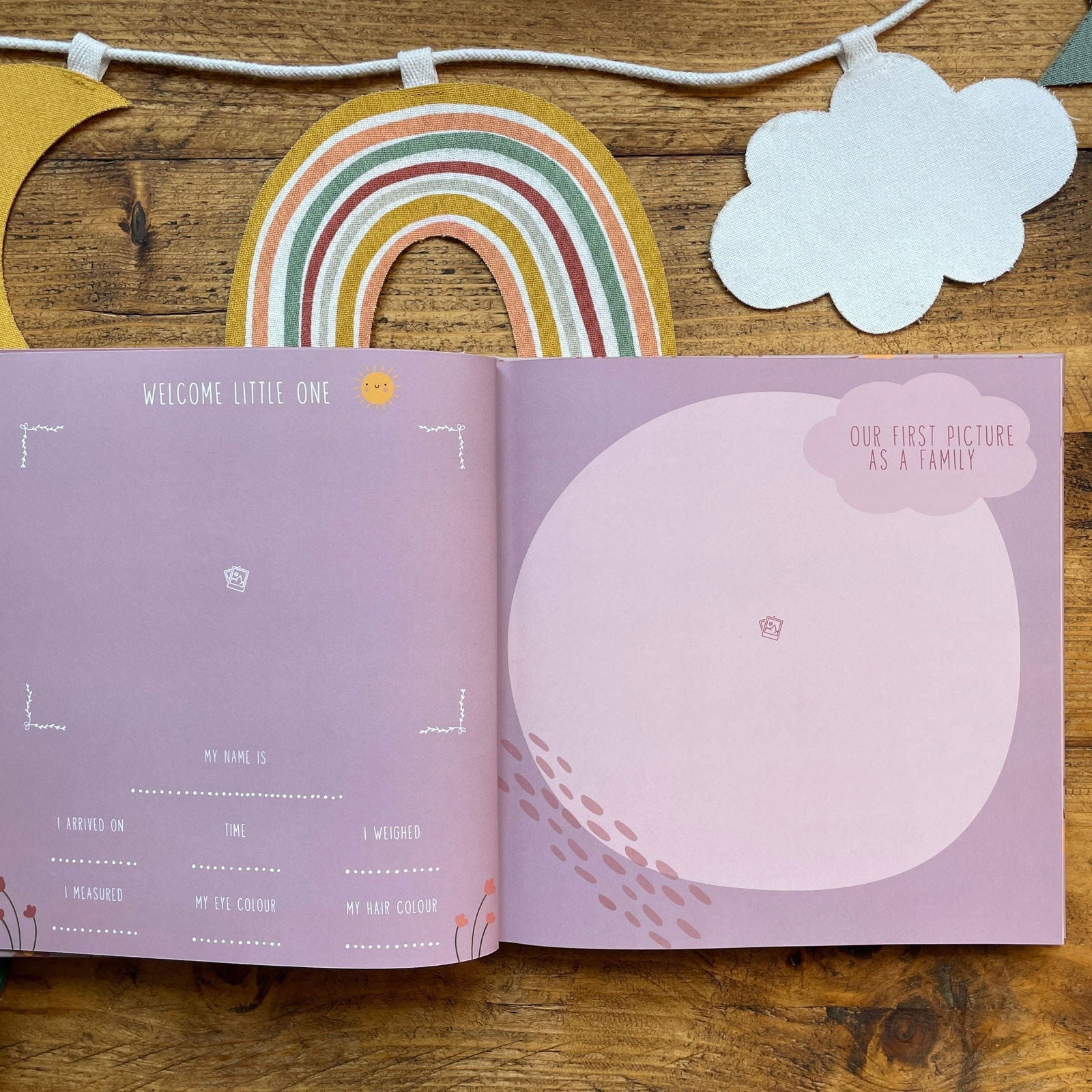 Your First Year Baby Memory Book - Keepsake Journal | Little Goose