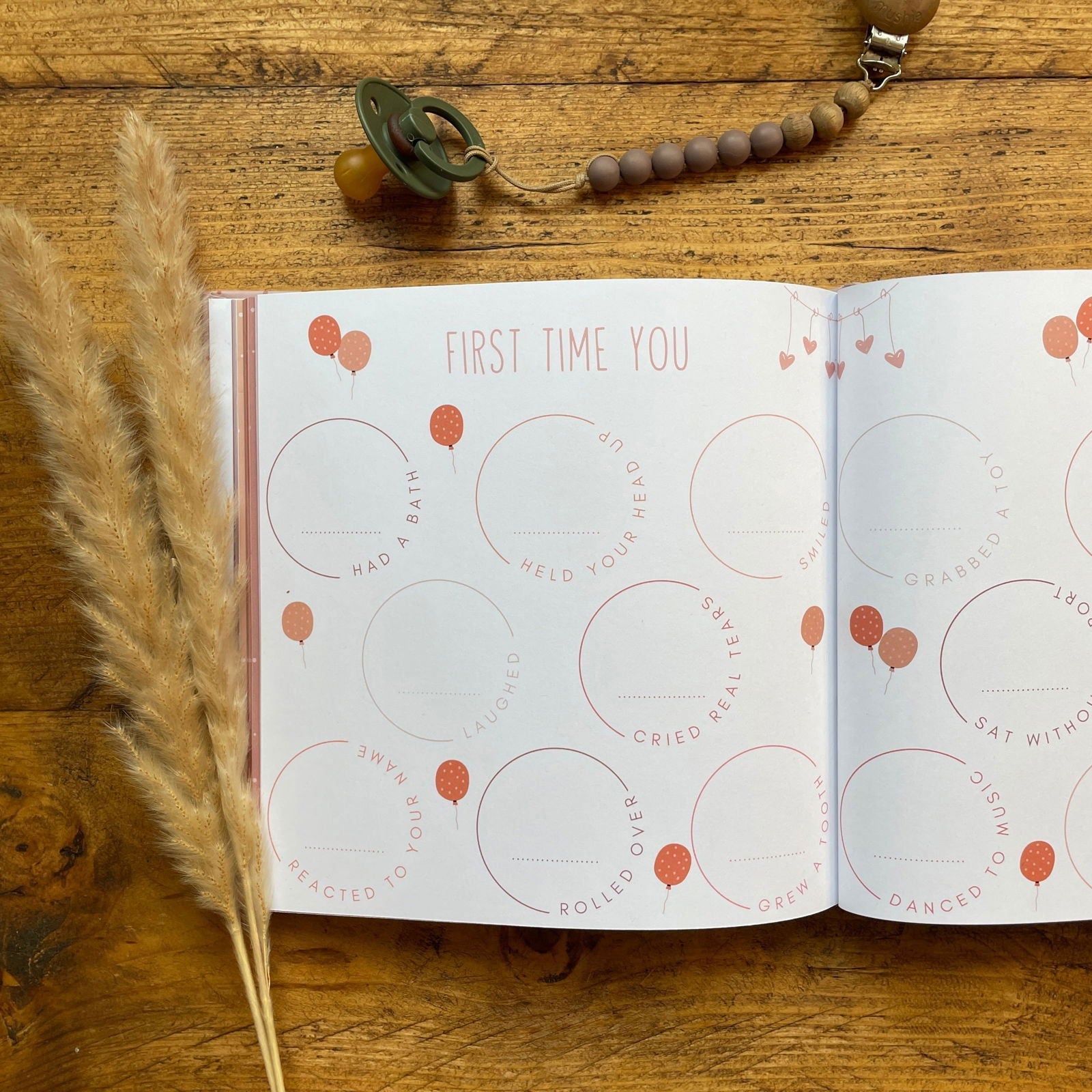 Your First Year Baby Memory Book - Keepsake Journal | Little Goose