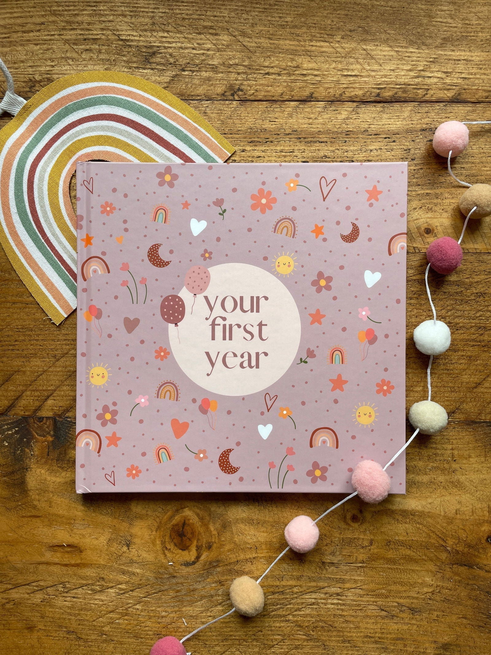 Your First Year Baby Memory Book - Keepsake Journal | Little Goose