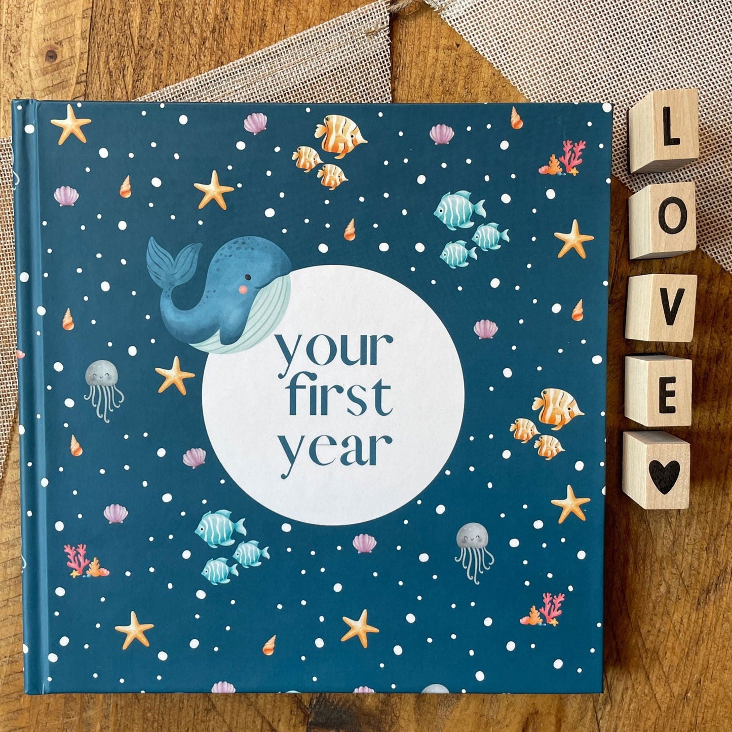 Your First Year Baby Memory Book - Keepsake Journal | Little Goose