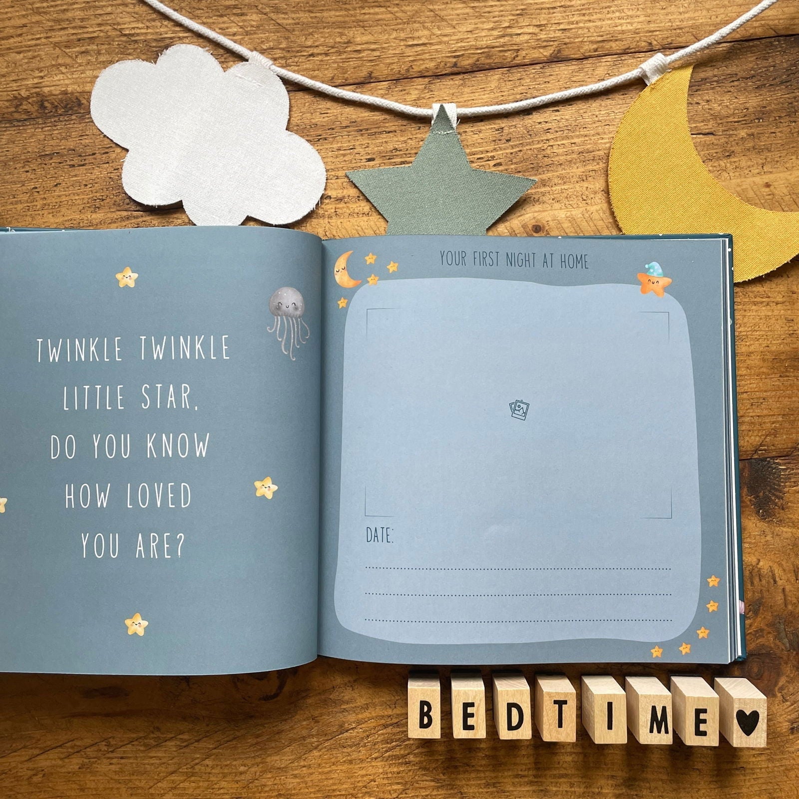 Your First Year Baby Memory Book - Keepsake Journal | Little Goose