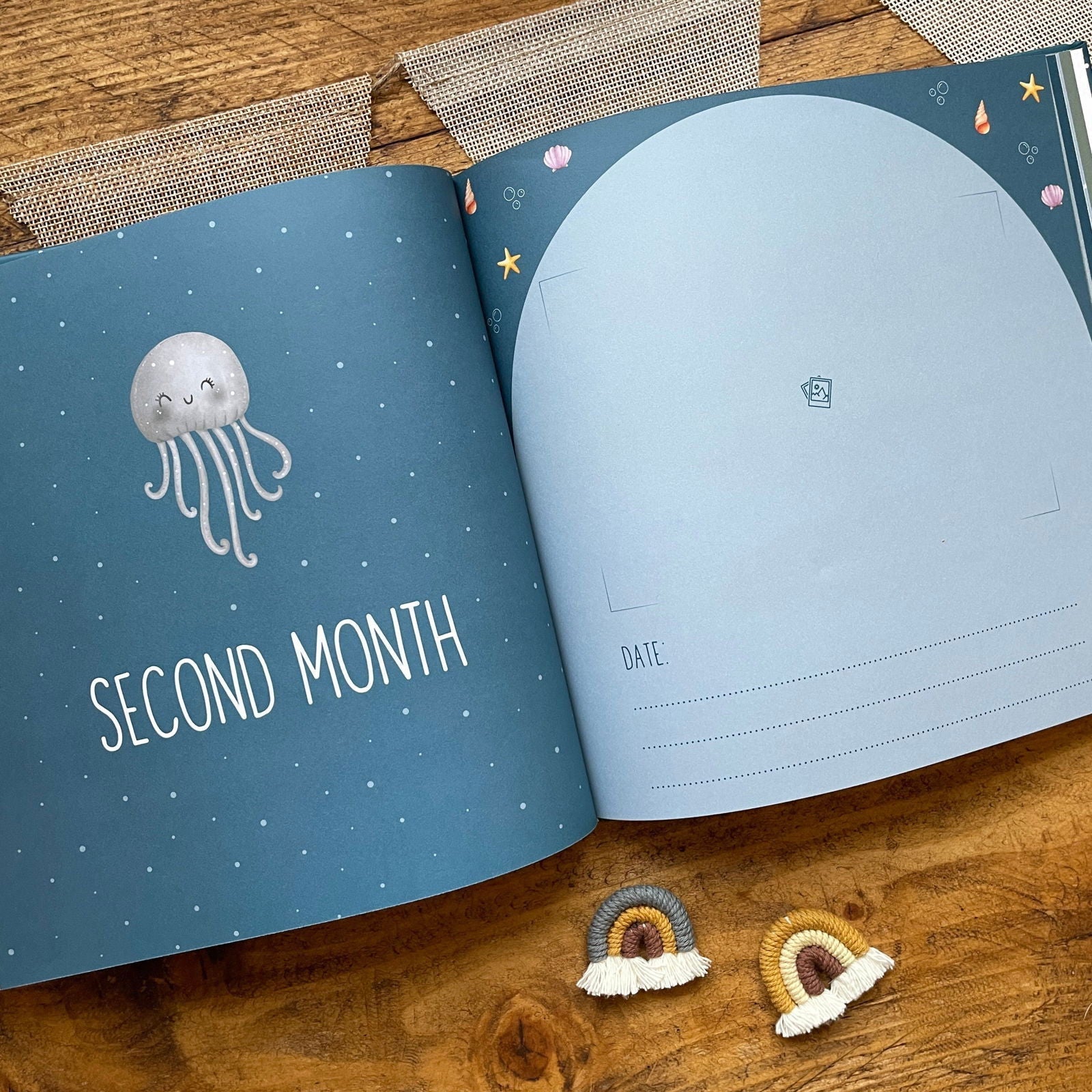 Your First Year Baby Memory Book - Keepsake Journal | Little Goose