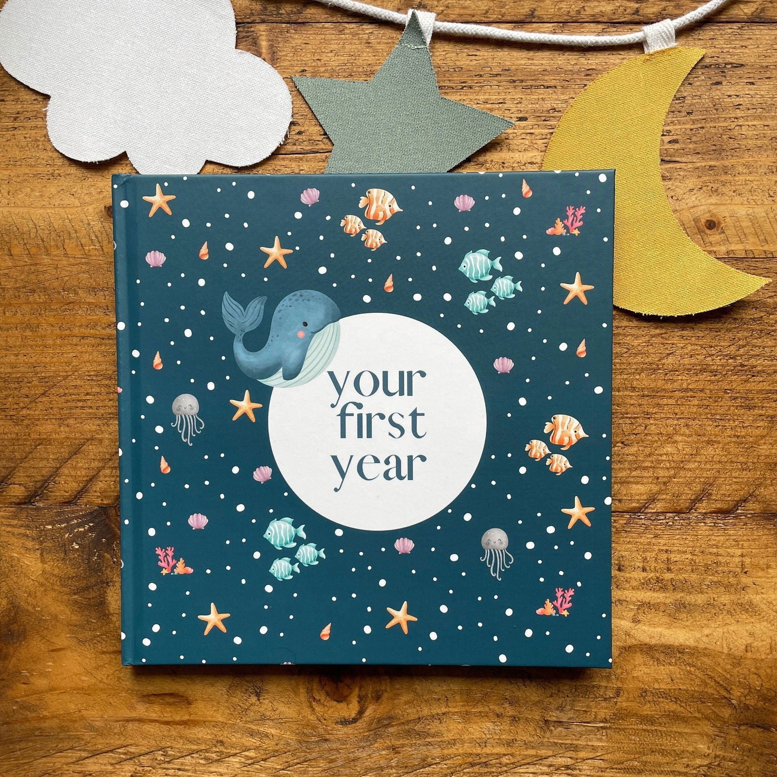 Your First Year Baby Memory Book - Keepsake Journal | Little Goose