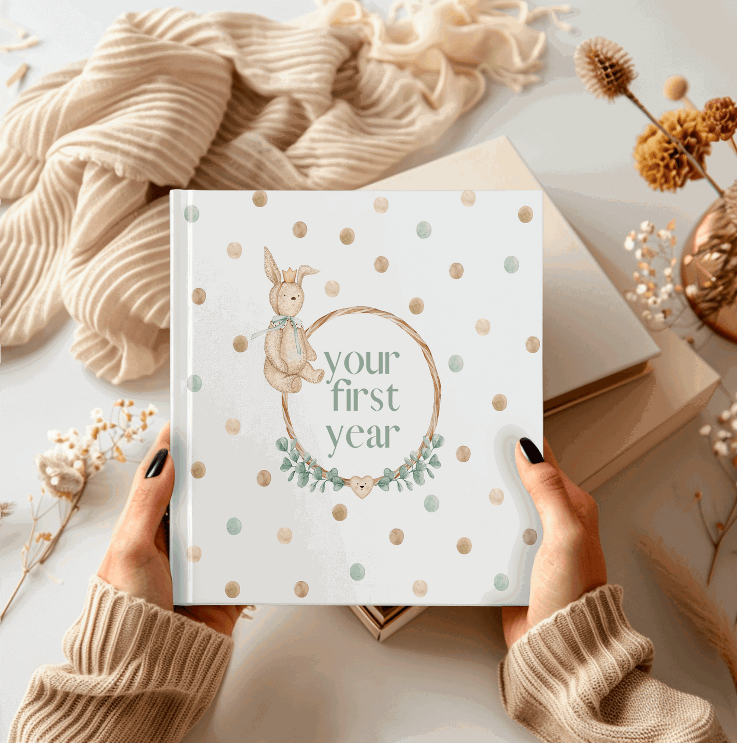 Your First Year Baby Memory Book - Keepsake Journal | Little Goose