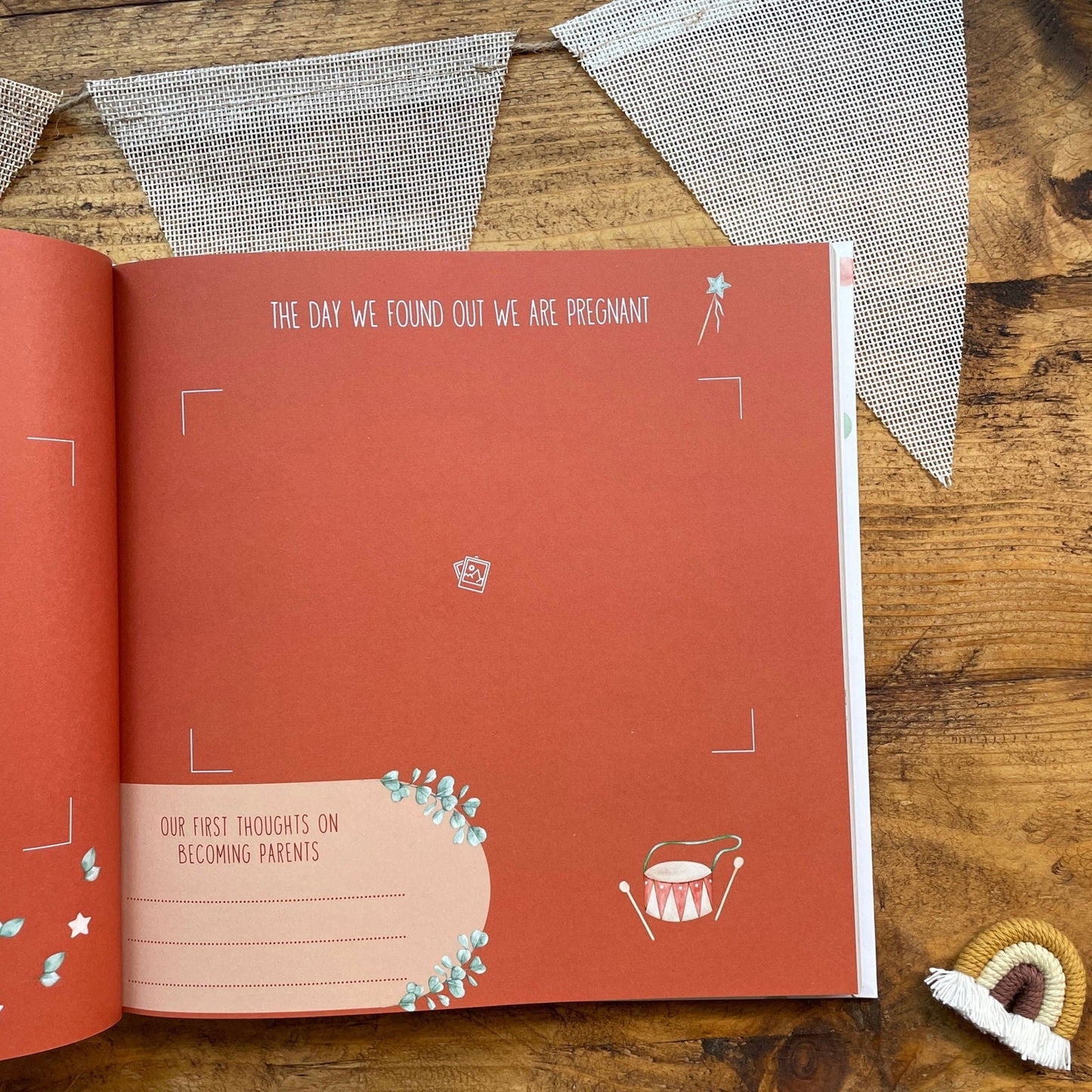 Your First Year Baby Memory Book - Keepsake Journal | Little Goose