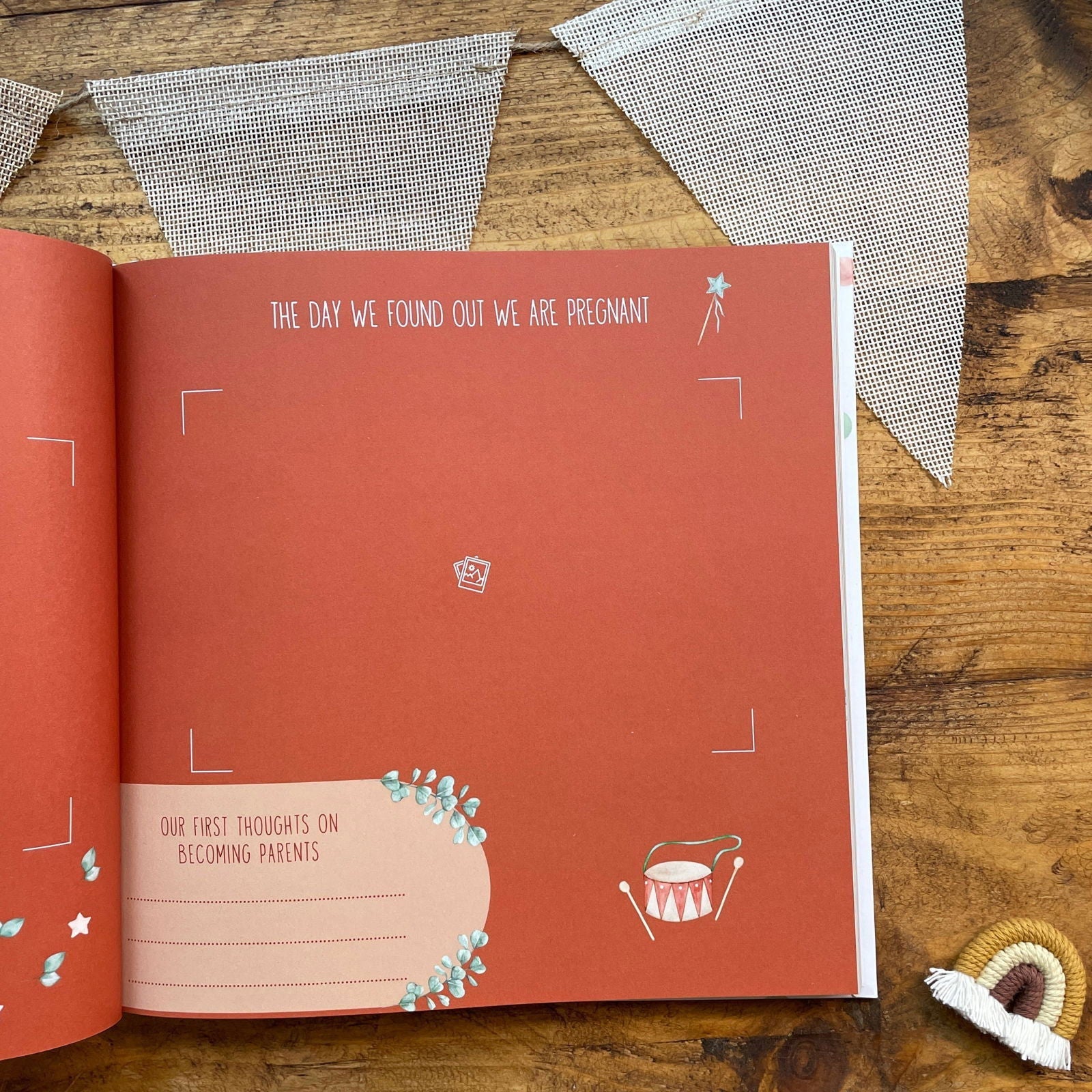 Your First Year Baby Memory Book - Keepsake Journal | Little Goose