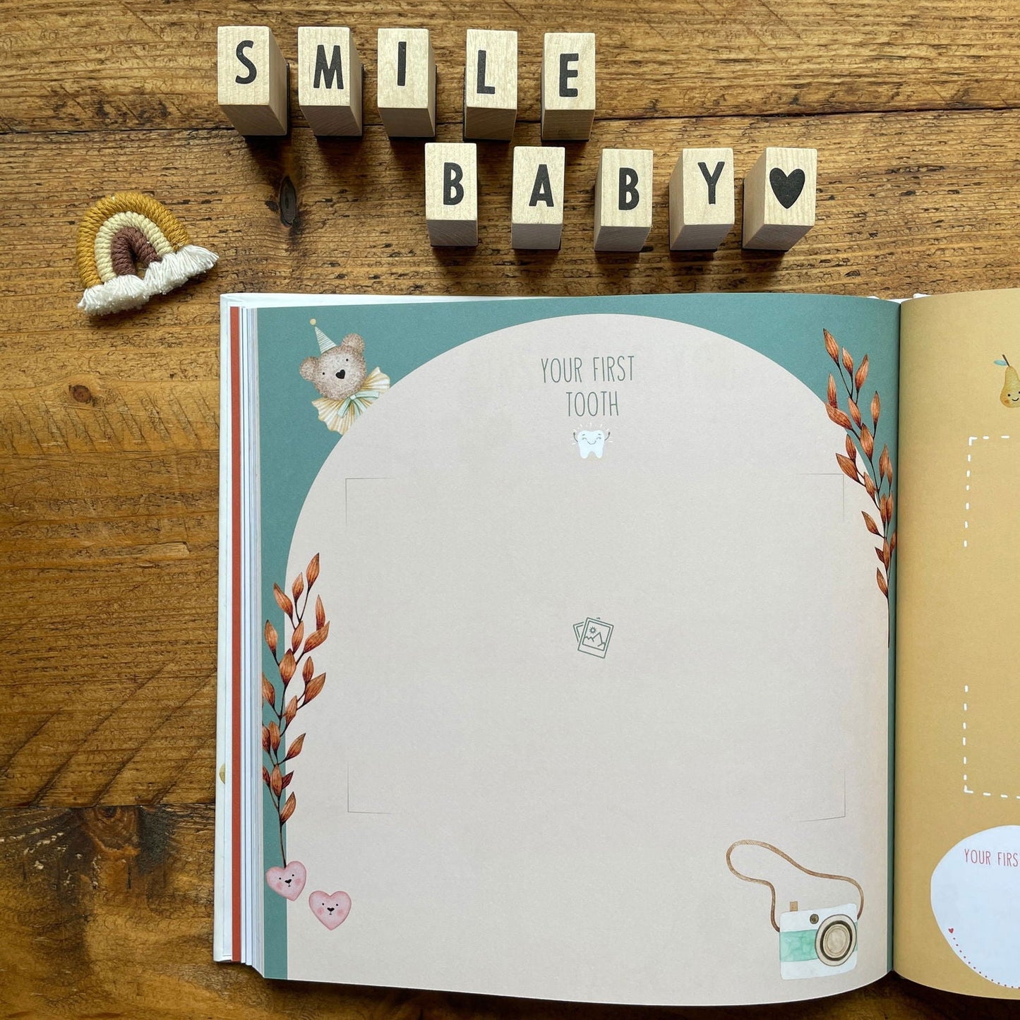 Your First Year Baby Memory Book - Keepsake Journal | Little Goose