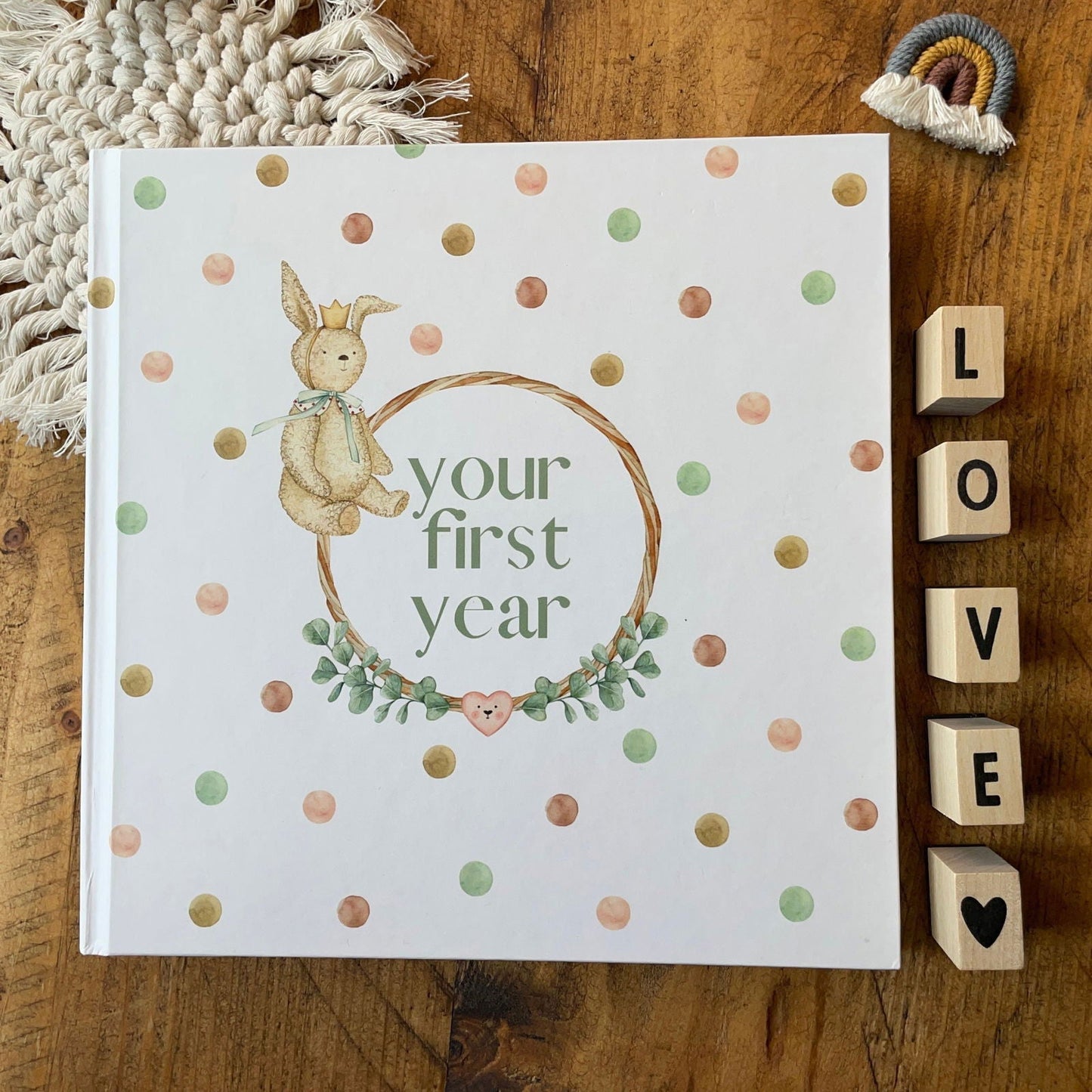 Your First Year Baby Memory Book - Keepsake Journal | Little Goose