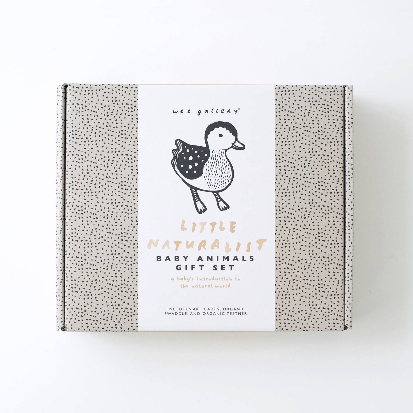 Wee Gallery Little Naturalist Gift Set - Baby Animals