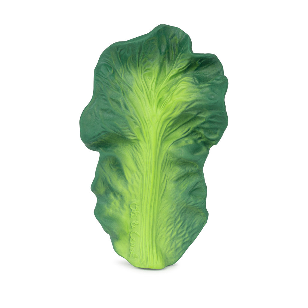 Natural Rubber Baby Teether – Oli & Carol Kendall the Kale | Mucky Wolf