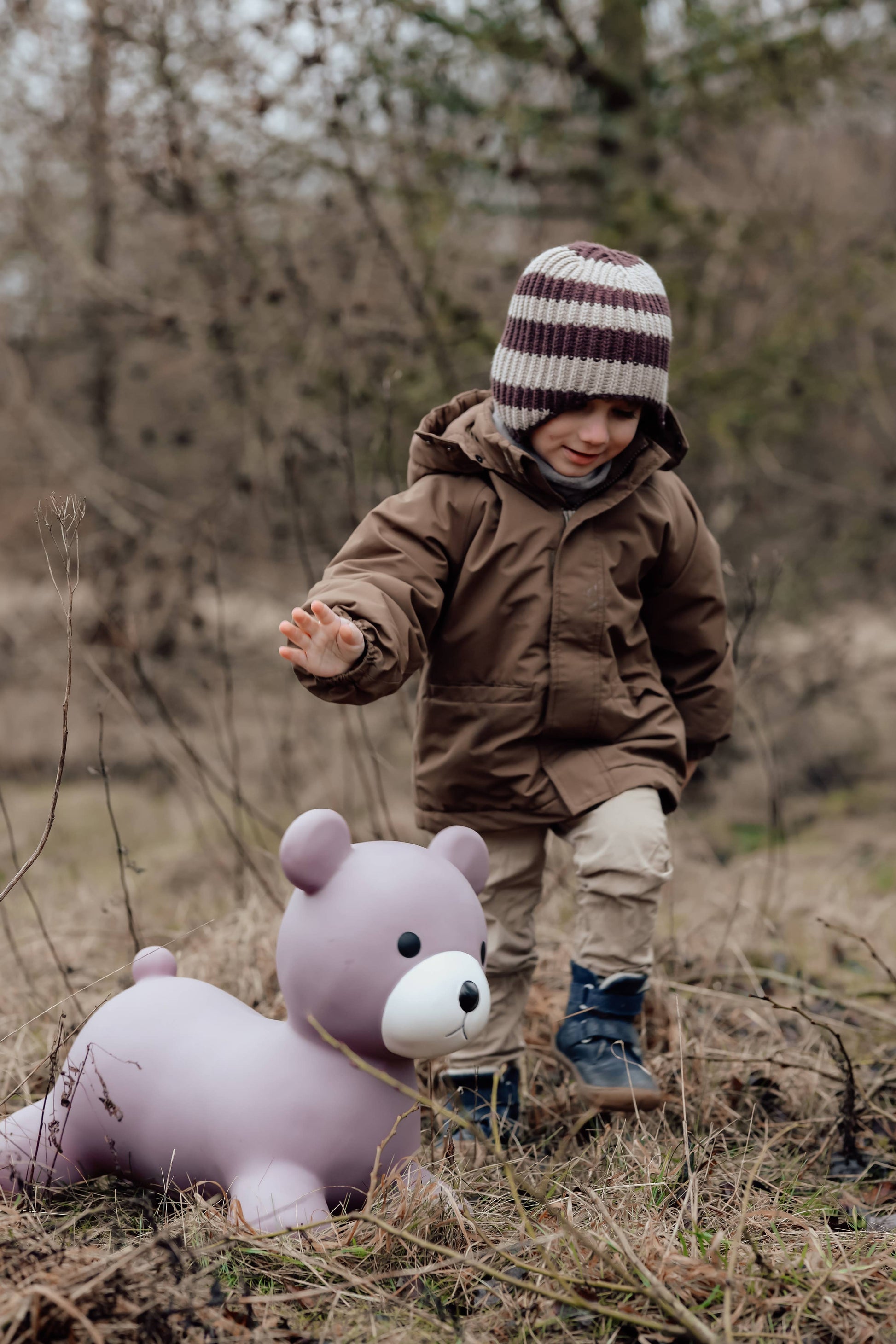 Bouncing Bear Hopper Toy for Toddlers Age 2+ – Mucky Wolf