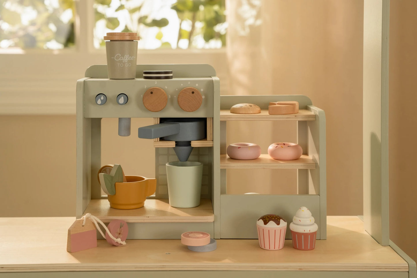 Little Dutch Coffee Corner Wooden Play Set