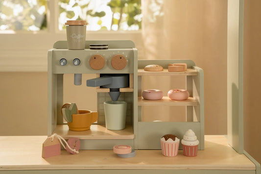 Little Dutch Coffee Corner Wooden Play Set