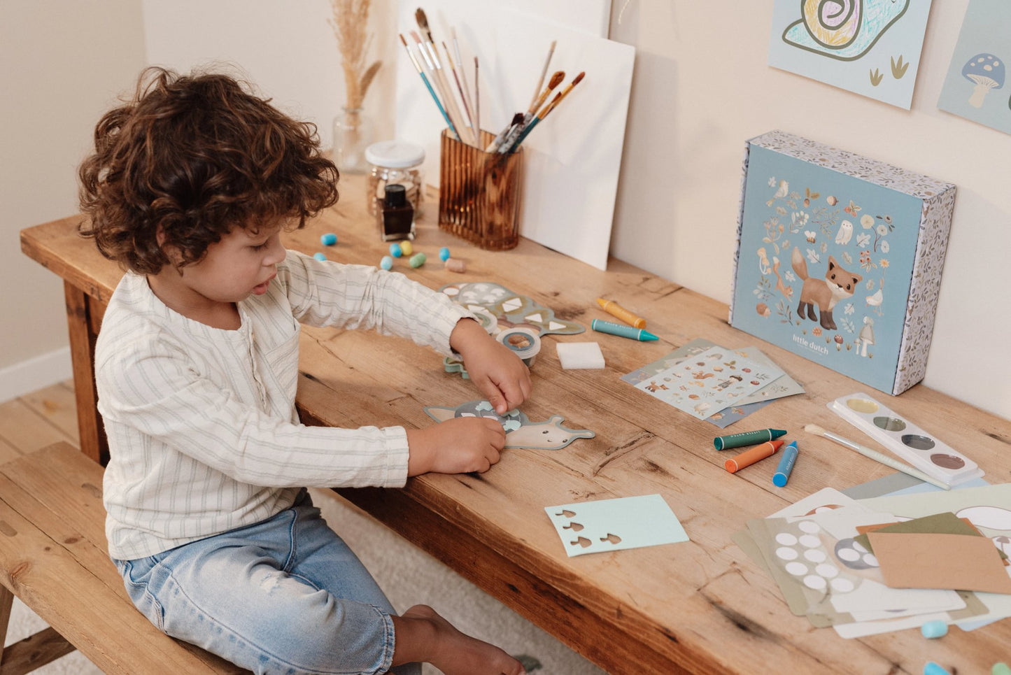 Little Dutch Creativity Box - Forest Friends XL