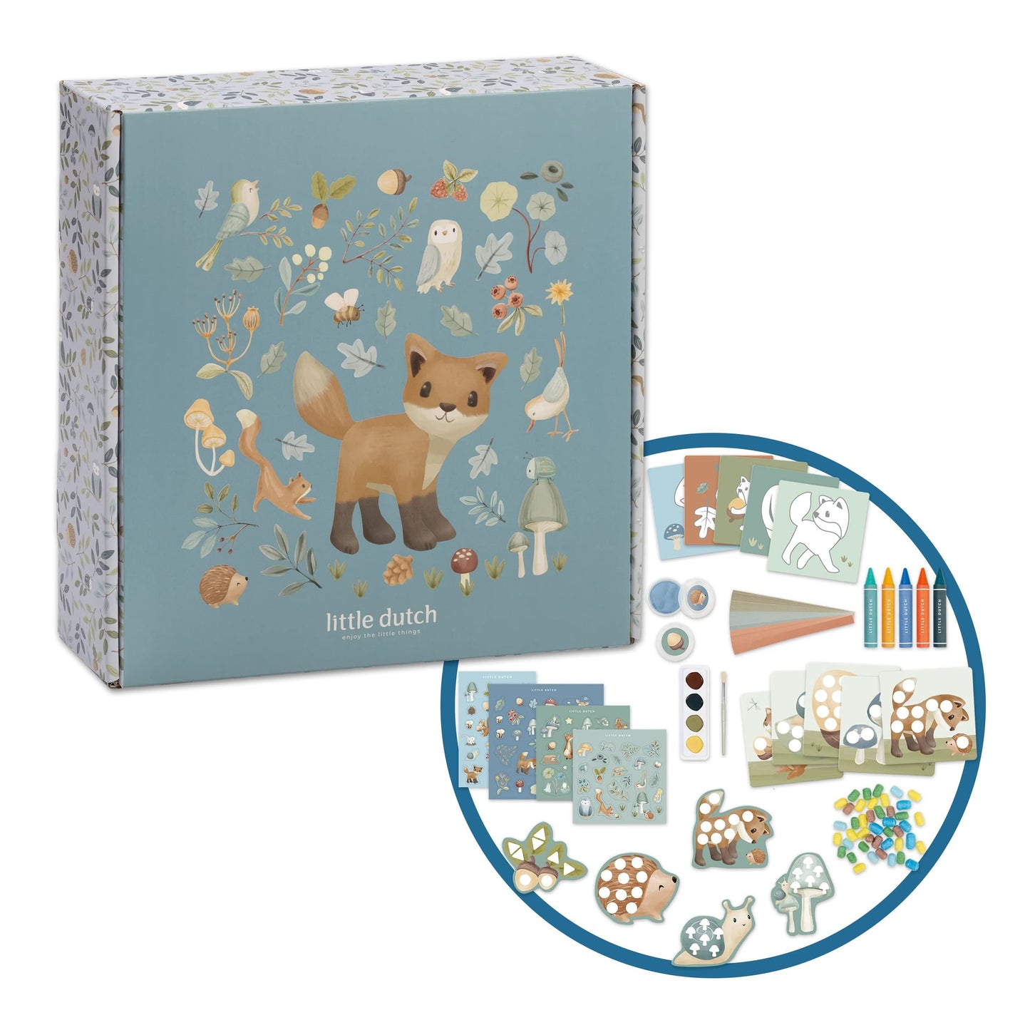 Little Dutch Creativity Box - Forest Friends XL