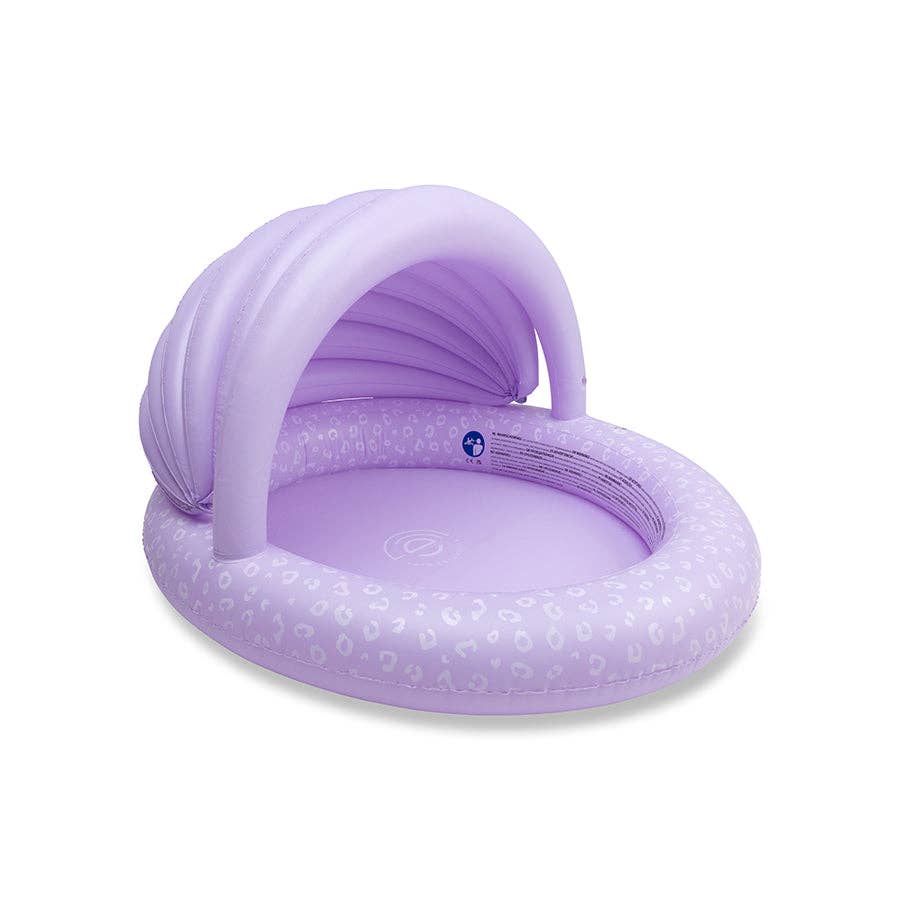 Leopard Kids Paddling Pool with Canopy 100cm | 1-3 Years | Swim Essentials
