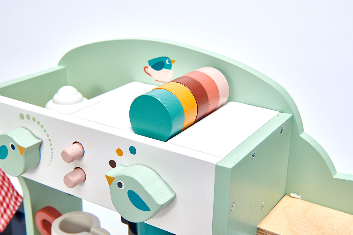 Tender Leaf Toys Wooden Bird's Nest Play Cafe