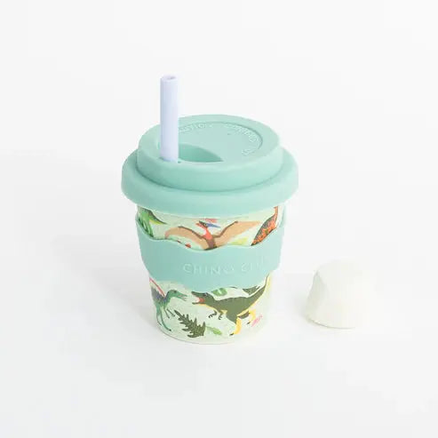 Dino Babychino Cup 4oz (Straws Sold Separately)