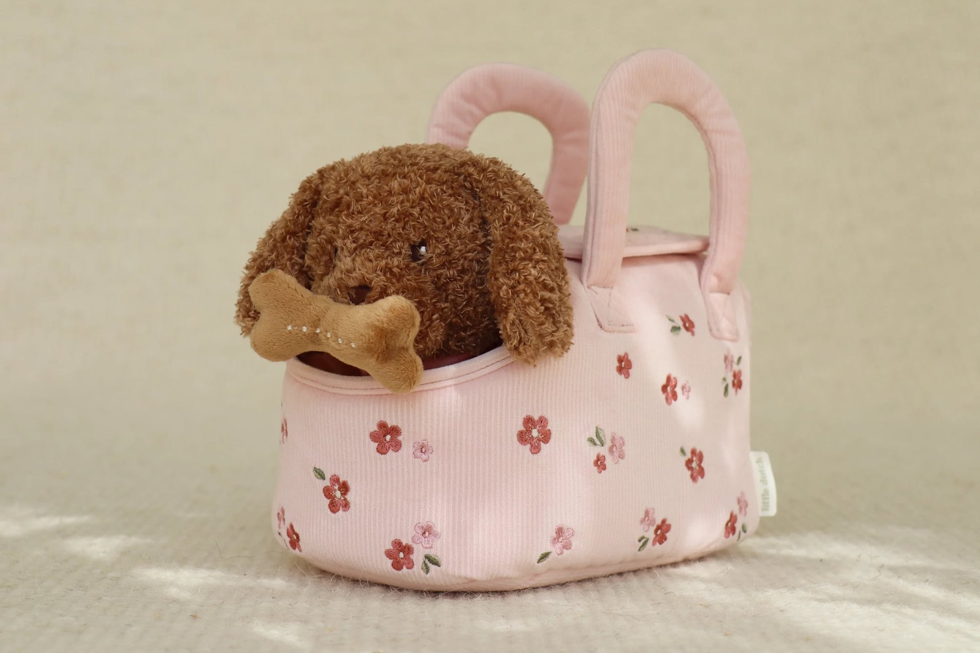 Little Dutch Pink Dog In Bag