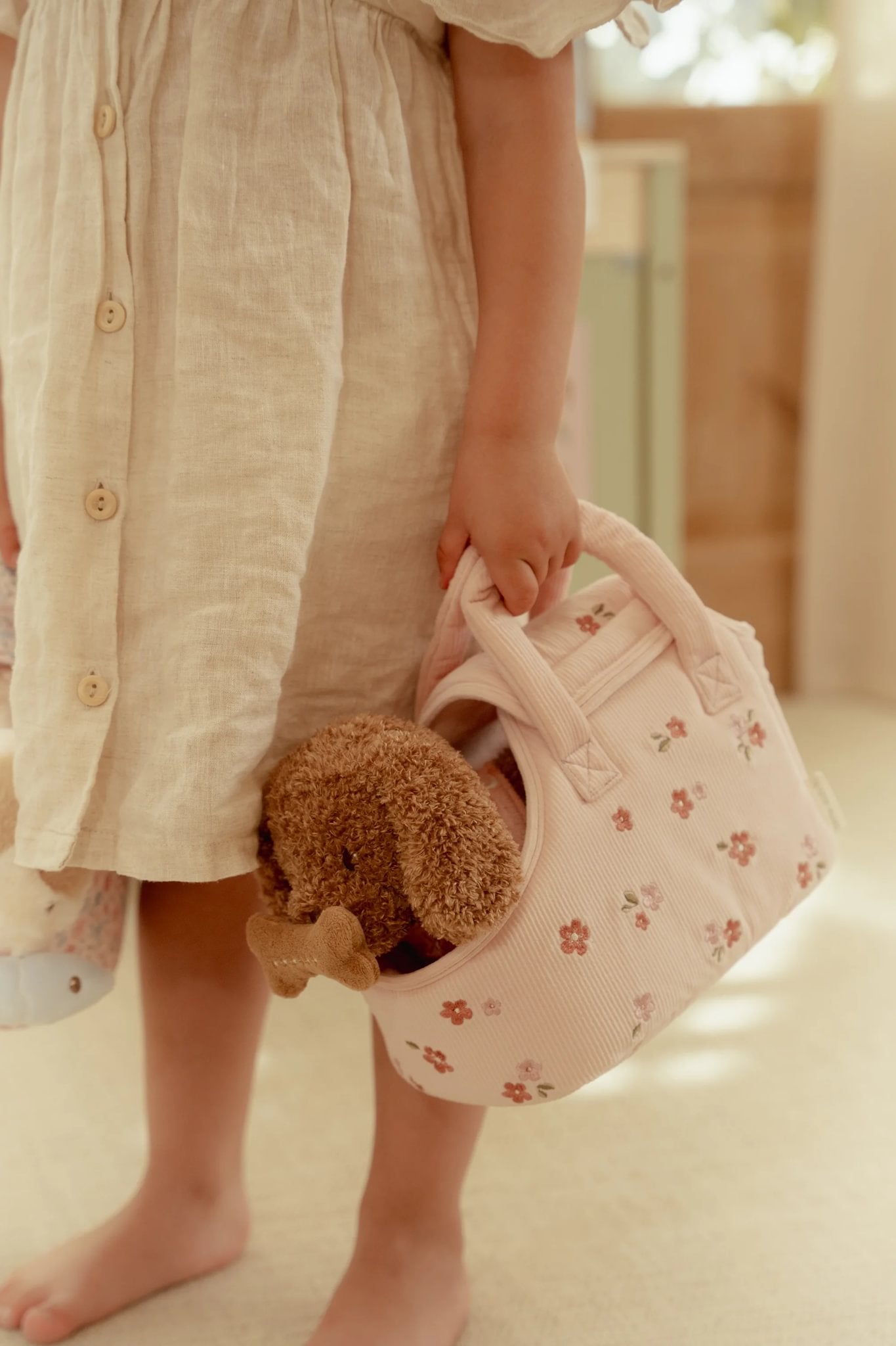 Little Dutch Pink Dog In Bag