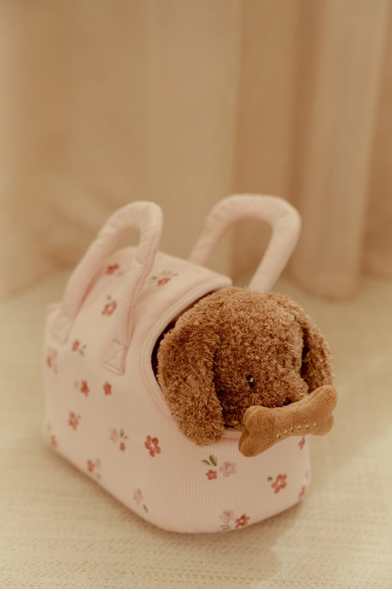 Little Dutch Pink Dog In Bag