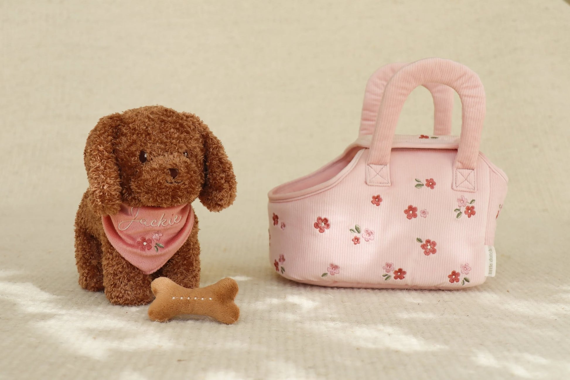 Little Dutch Pink Dog In Bag