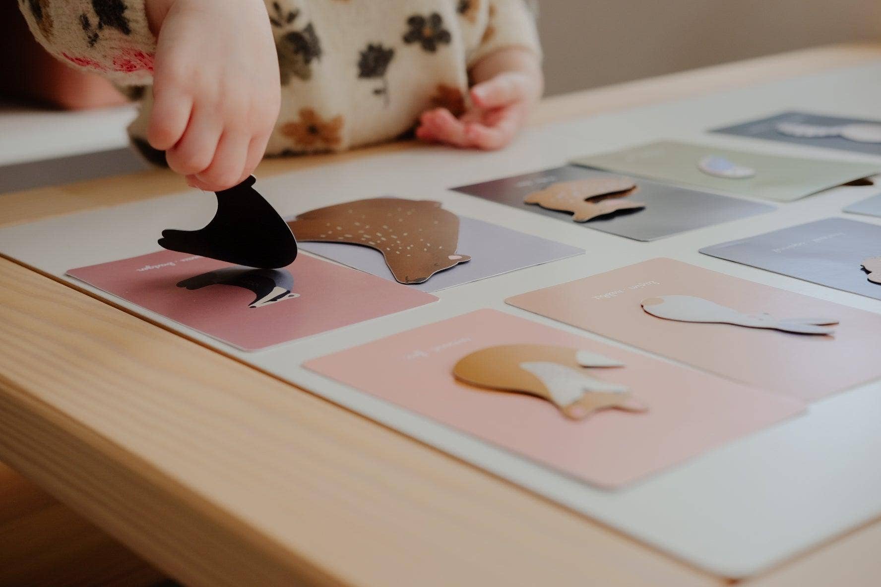 Beautiful forest magents for toddler playroom and bathtime