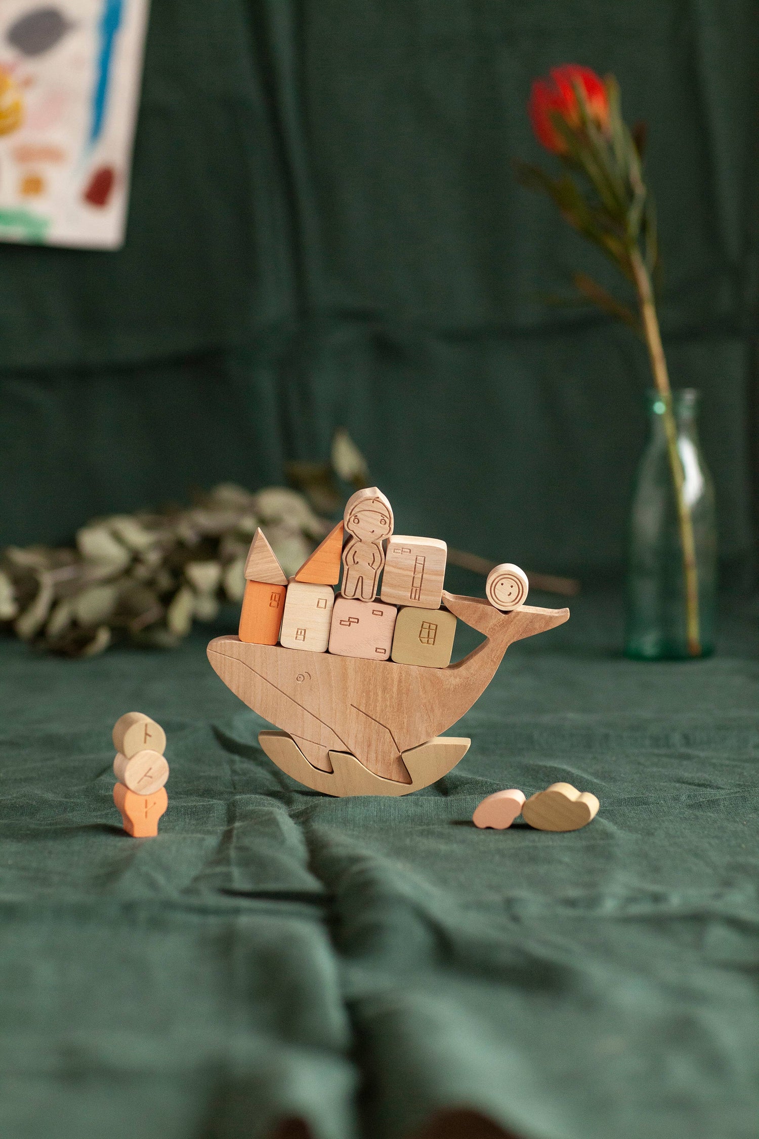wooden Balancing Stacking Toy