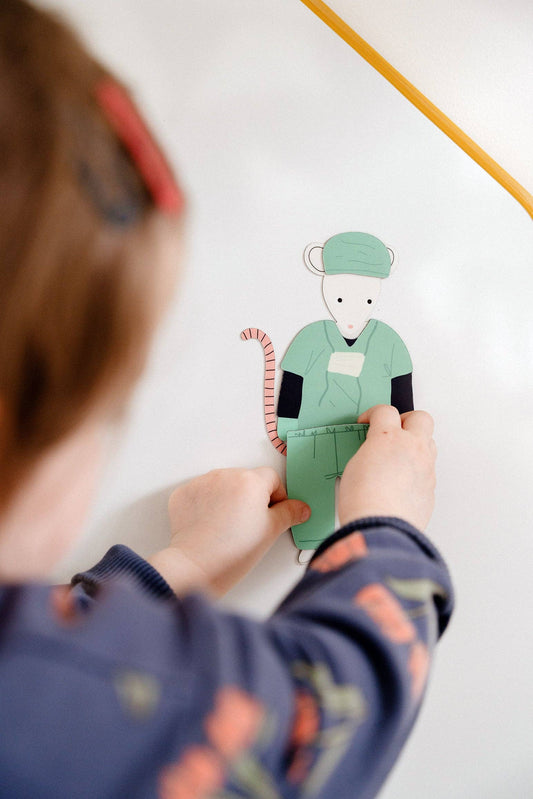 Dress Up Professions Magnetic Play Set
