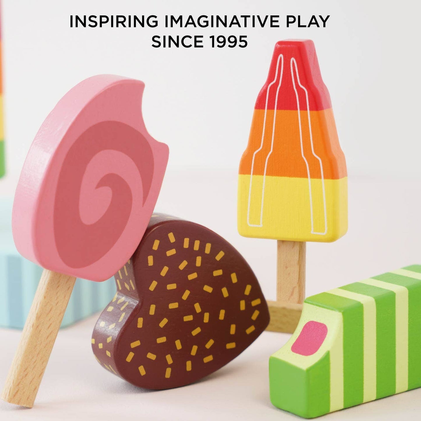 Wooden Ice Lollies & Popsicles Set – FSC® Certified Pretend Play Toy