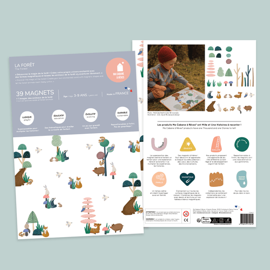Magnetic Game Forest Animals