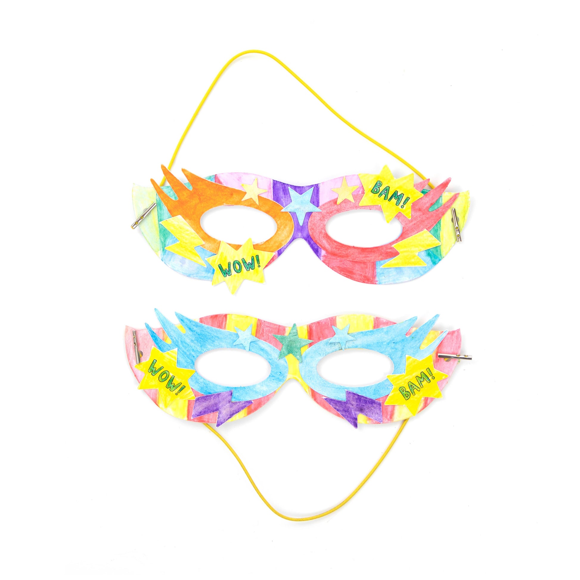 Make Your Own Superhero Mask Kit – Eco-Friendly Craft Activity for Ages 3+