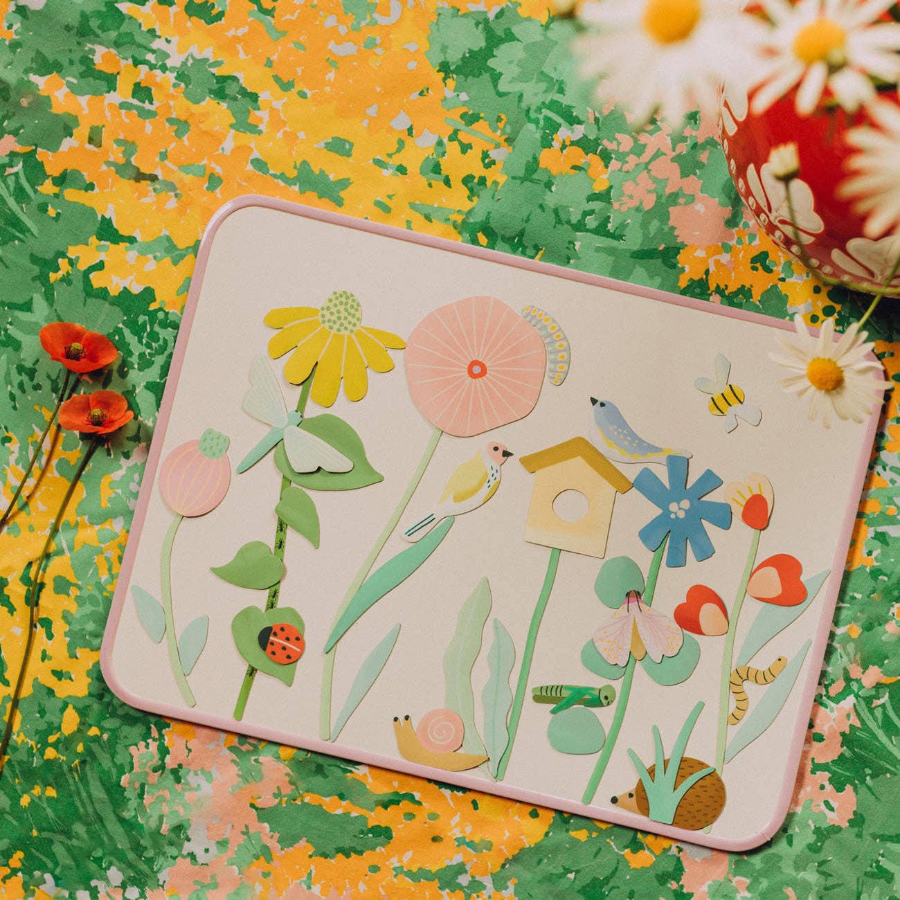 In The Garden Beautiful Magnets for toddlers playroom and bathtime