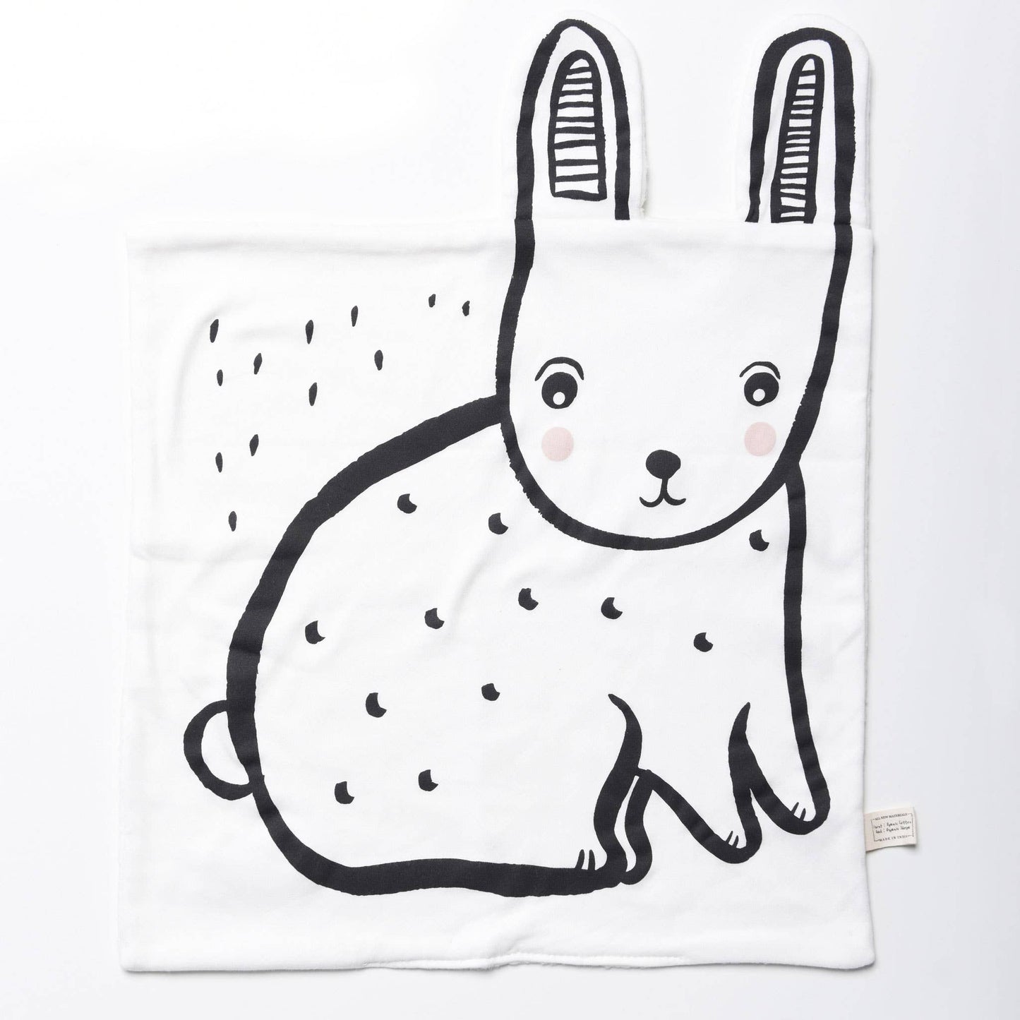 Newborn Organic Bunny Snuggle Blanket perfect baby shower gift