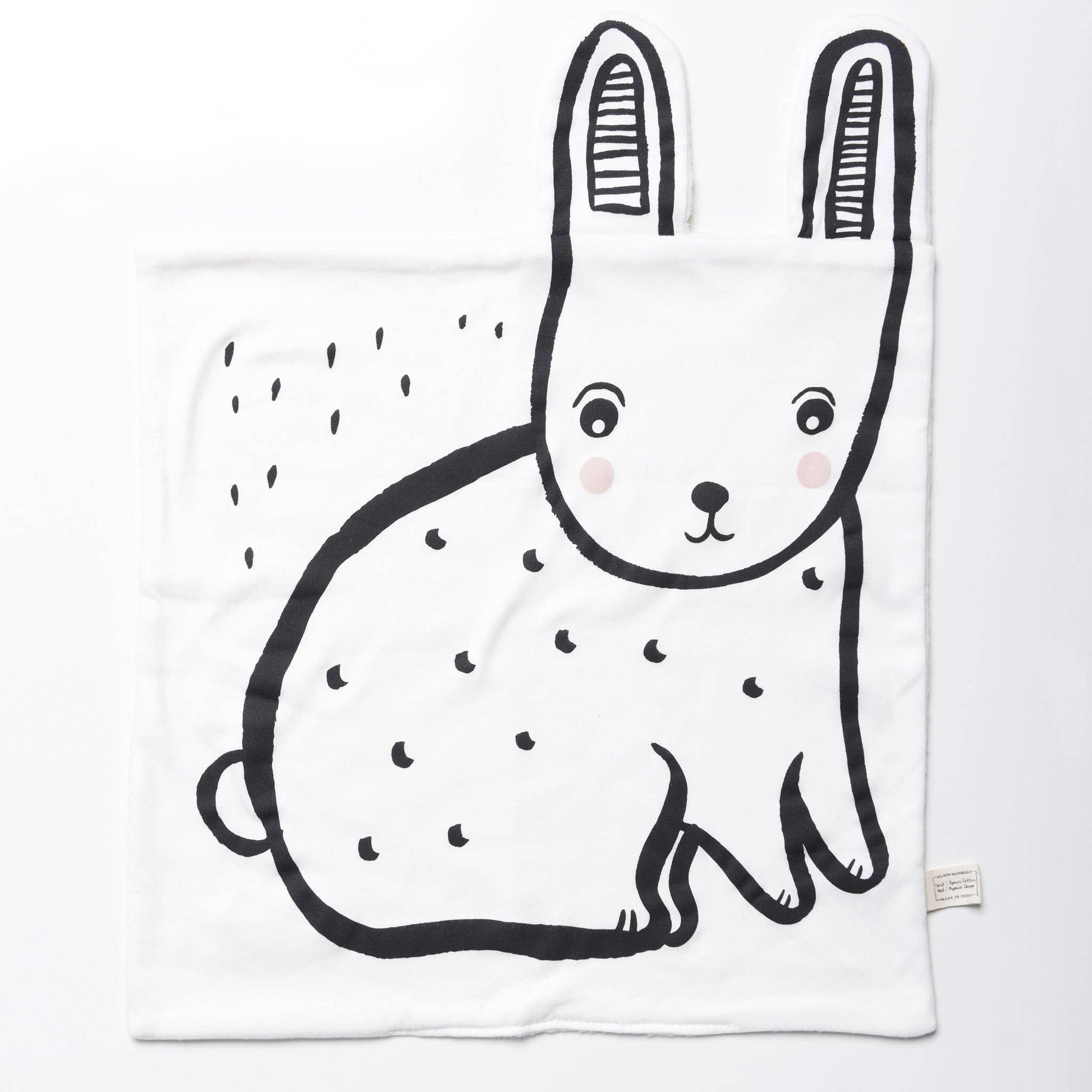 Newborn Organic Bunny Snuggle Blanket perfect baby shower gift