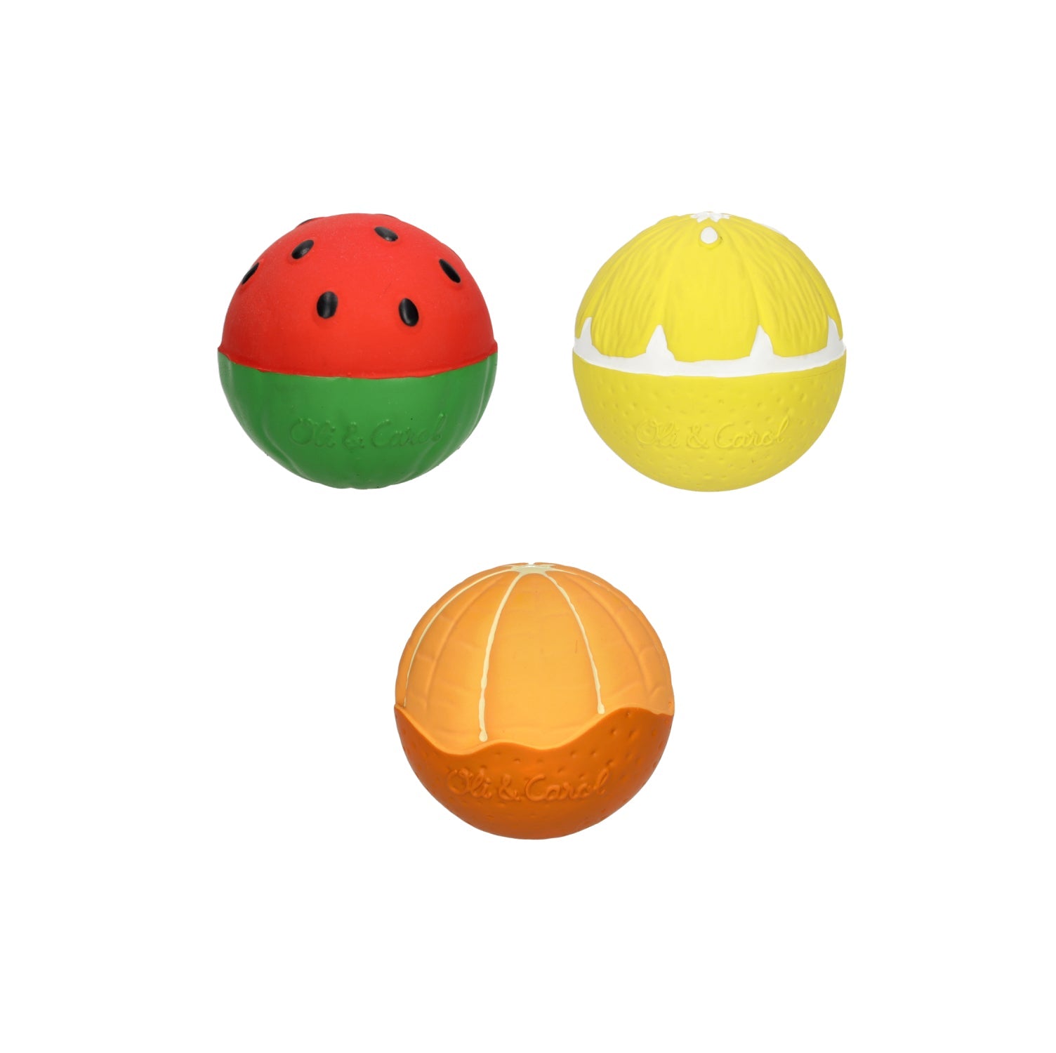 Baby Sensory Ball Set - Fruit Salad Theme