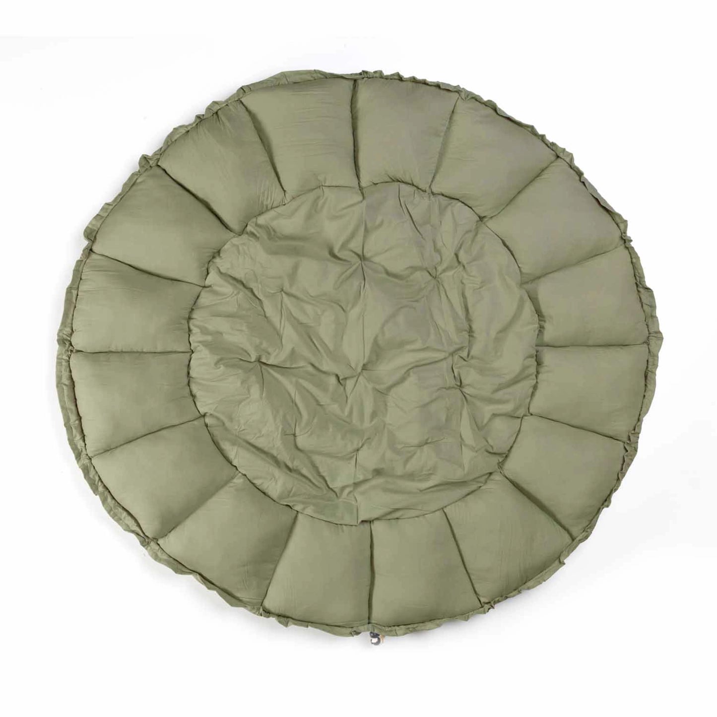 Soft Circle Organic Baby Playmat - Coco - Meadow Green
