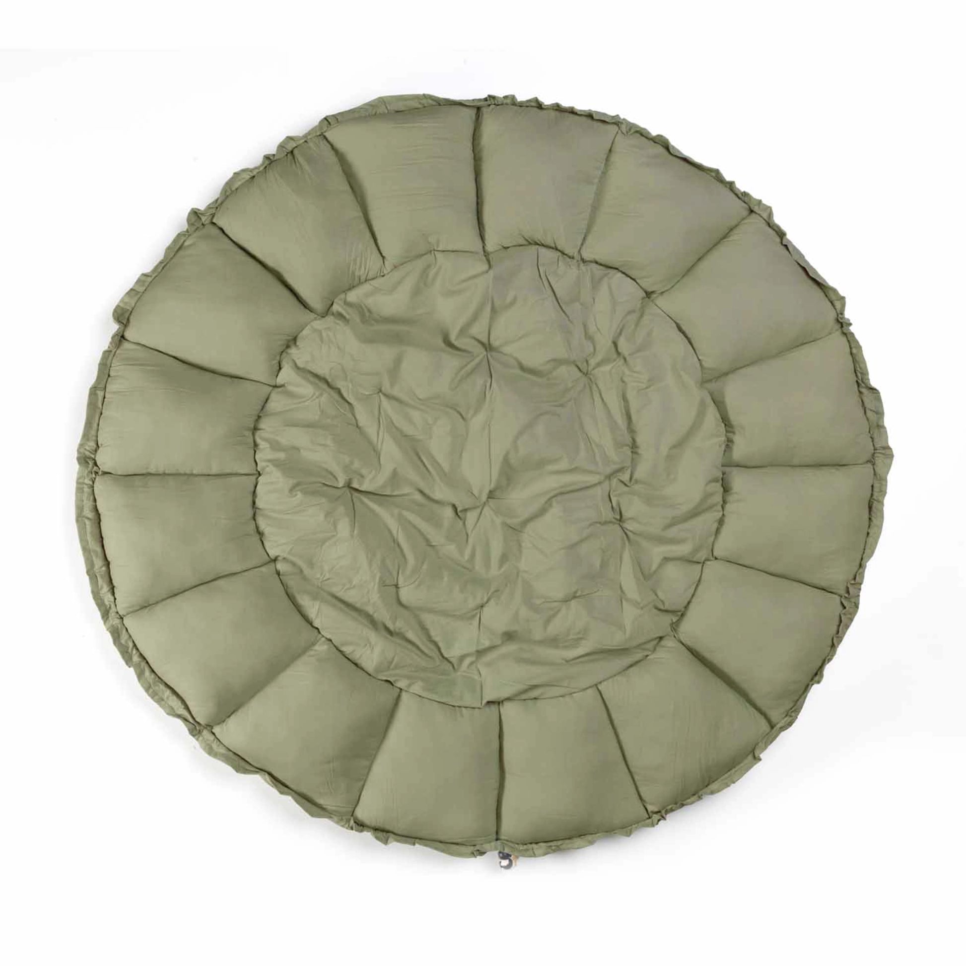 Soft Circle Organic Baby Playmat - Coco - Meadow Green