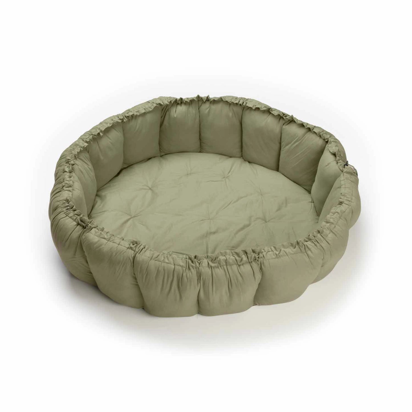 Soft Circle Organic Baby Playmat - Coco - Meadow Green