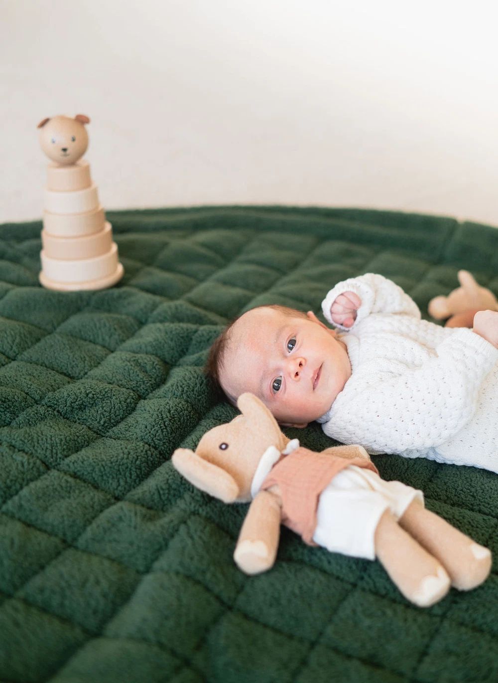 Play & Go Noomad Teddy Baby Playmat & Storage Bag - Green
