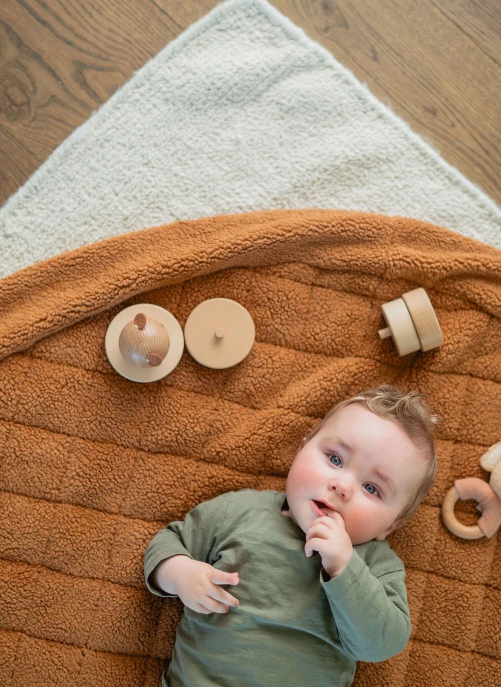 Play & Go Noomad Teddy Baby Playmat & Storage Bag - Brown