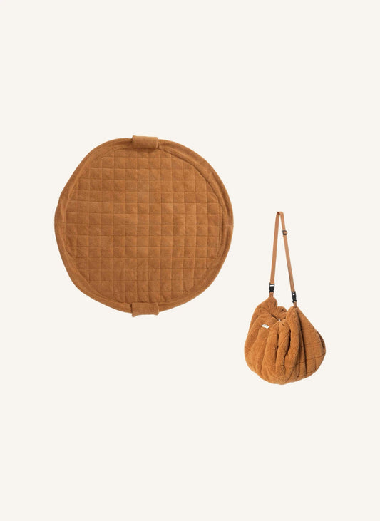 Play & Go Noomad Teddy Baby Playmat & Storage Bag - Brown