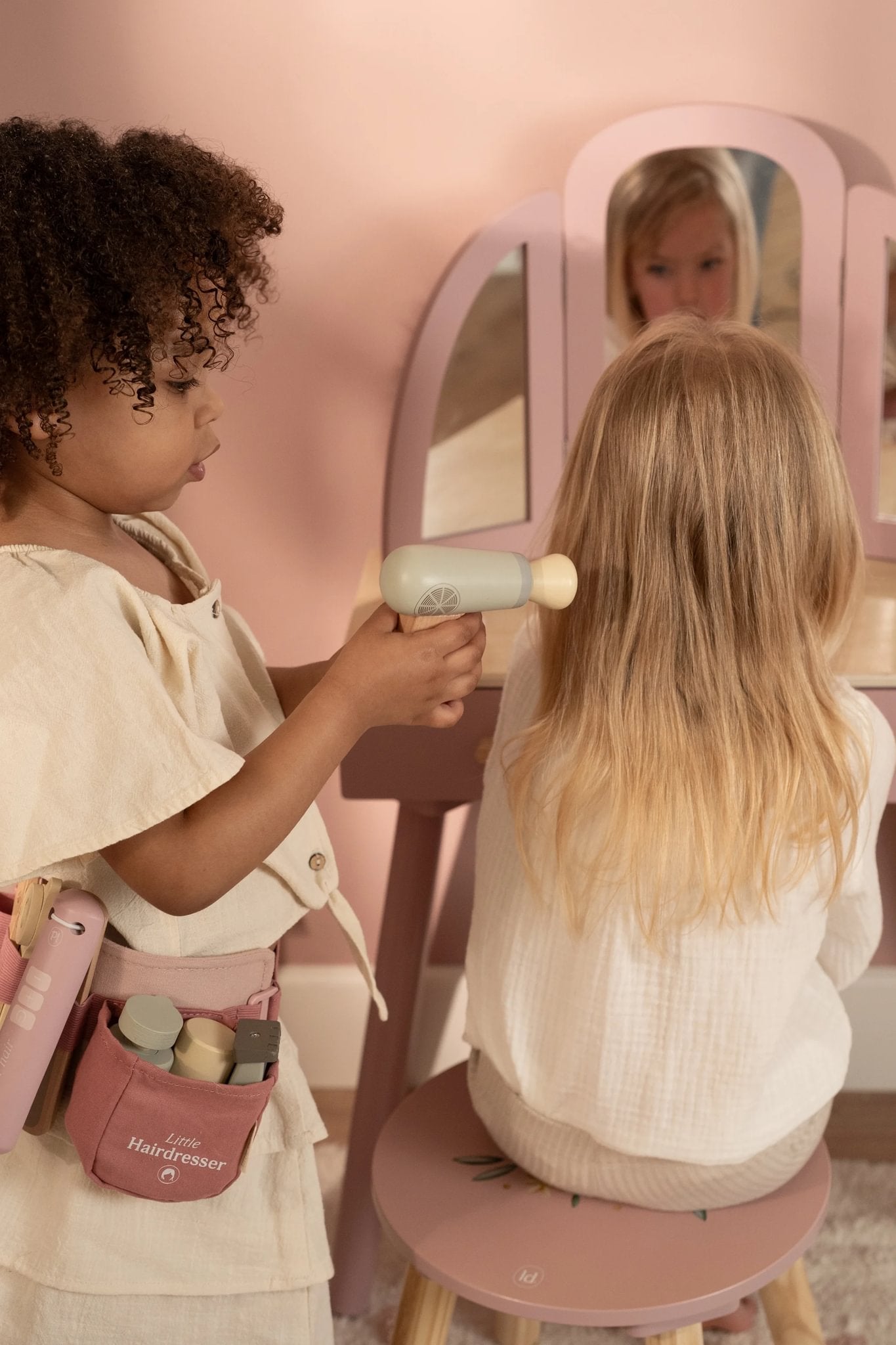 Little Dutch Pink Hairdresser Play Set